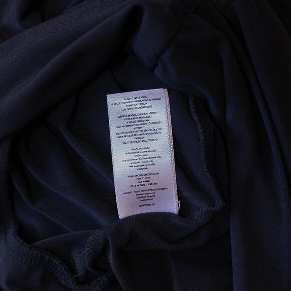 Michael Kors Womens Asymmetrical Strapless Maxi Skirt Dress Black Size XS - Picture 14 of 14